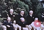 Immagine di Tre grandi alla Conferenza di Potsdam Potsdam in Germania, 1945, secondo 44 filmato di repertorio 65675064934