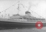 Image of SS Andrea Doria North Atlantic Ocean, 1956, second 6 stock footage video 65675064939