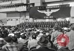 Standbild USS Saratoga New York United States USA, 1956, aus Sekunde 20 historischem Filmmaterial Videoclip 65675064941