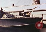 Standbild Patrol Torpedo Boot Besatzung Pacific Theater, 1943, aus Sekunde 22 historischem Filmmaterial Videoclip 65675064952