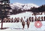 Image of US Army mountain troops ski training Colorado United States USA, 1943, second 43 stock footage video 65675064971