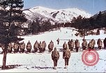 Image of US Army mountain troops ski training Colorado United States USA, 1943, second 45 stock footage video 65675064971