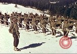 Image of US Army mountain troops ski Colorado United States USA, 1943, second 1 stock footage video 65675064972