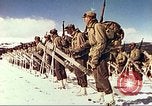 Image of US Army mountain troops ski Colorado United States USA, 1943, second 31 stock footage video 65675064972