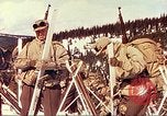 Image of US Army mountain troops ski Colorado United States USA, 1943, second 45 stock footage video 65675064972