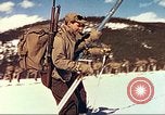 Image of US Army mountain troops ski Colorado United States USA, 1943, second 53 stock footage video 65675064972