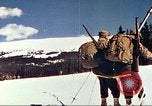 Image of US Army mountain troops ski Colorado United States USA, 1943, second 56 stock footage video 65675064972