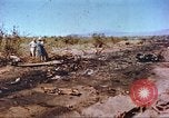 Image of F-100 Super Sabre crash New Mexico United States USA, 1957, second 3 stock footage video 65675064975