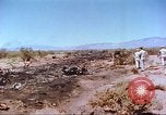 Image of F-100 Super Sabre crash New Mexico United States USA, 1957, second 7 stock footage video 65675064975