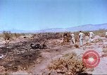 Image of F-100 Super Sabre crash New Mexico United States USA, 1957, second 10 stock footage video 65675064975