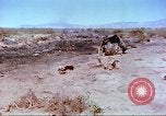 Image of F-100 Super Sabre crash New Mexico United States USA, 1957, second 34 stock footage video 65675064975