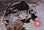 Image of F-100 Super Sabre crash New Mexico United States USA, 1957, second 39 stock footage video 65675064975
