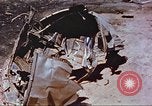 Image of F-100 Super Sabre crash New Mexico United States USA, 1957, second 44 stock footage video 65675064975