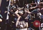 Image of rocket sled test New Mexico United States USA, 1958, second 32 stock footage video 65675064976