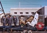 Image of rocket sled test New Mexico United States USA, 1958, second 15 stock footage video 65675064977