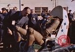 Image of rocket sled test New Mexico United States USA, 1958, second 20 stock footage video 65675064977