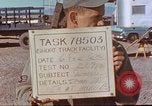 Image of rocket sled test New Mexico United States USA, 1958, second 37 stock footage video 65675064977