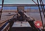 Image of rocket sled test New Mexico United States USA, 1958, second 48 stock footage video 65675064977