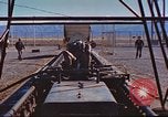 Image of rocket sled test New Mexico United States USA, 1958, second 52 stock footage video 65675064977