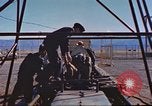 Image of rocket sled test New Mexico United States USA, 1958, second 54 stock footage video 65675064977