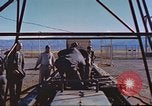 Image of rocket sled test New Mexico United States USA, 1958, second 57 stock footage video 65675064977