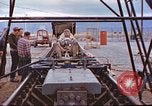 Image of rocket sled test New Mexico United States USA, 1958, second 25 stock footage video 65675064978