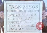 Image of rocket sled test New Mexico United States USA, 1958, second 17 stock footage video 65675064979
