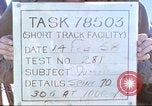 Image of rocket sled test New Mexico United States USA, 1958, second 18 stock footage video 65675064979