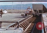 Image of rocket sled test New Mexico United States USA, 1958, second 38 stock footage video 65675064979