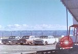 Image of rocket sled test New Mexico United States USA, 1958, second 6 stock footage video 65675064980