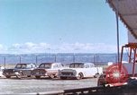 Image of rocket sled test New Mexico United States USA, 1958, second 9 stock footage video 65675064980