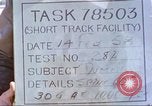 Image of rocket sled test New Mexico United States USA, 1958, second 11 stock footage video 65675064980