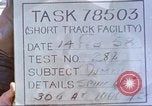 Image of rocket sled test New Mexico United States USA, 1958, second 13 stock footage video 65675064980