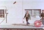Image of rocket sled test New Mexico United States USA, 1958, second 24 stock footage video 65675064980