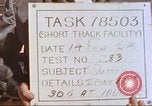 Image of rocket sled test New Mexico United States USA, 1958, second 27 stock footage video 65675064980