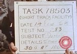 Image of rocket sled test New Mexico United States USA, 1958, second 28 stock footage video 65675064980
