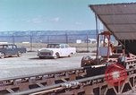 Image of rocket sled test New Mexico United States USA, 1958, second 37 stock footage video 65675064980
