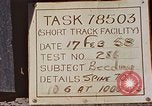 Image of human rocket sled test New Mexico United States USA, 1958, second 4 stock footage video 65675064981