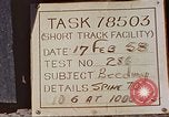 Image of human rocket sled test New Mexico United States USA, 1958, second 5 stock footage video 65675064981