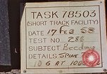 Image of human rocket sled test New Mexico United States USA, 1958, second 8 stock footage video 65675064981