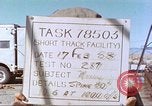 Image of human testing on rocket sleds New Mexico United States USA, 1958, second 1 stock footage video 65675064982