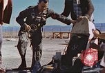 Image of human testing on rocket sleds New Mexico United States USA, 1958, second 25 stock footage video 65675064982