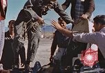 Image of human testing on rocket sleds New Mexico United States USA, 1958, second 27 stock footage video 65675064982