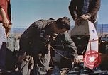 Image of human testing on rocket sleds New Mexico United States USA, 1958, second 30 stock footage video 65675064982