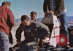 Image of human testing on rocket sleds New Mexico United States USA, 1958, second 31 stock footage video 65675064982