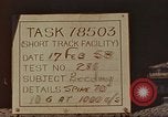 Image of human testing on rocket sleds New Mexico United States USA, 1958, second 53 stock footage video 65675064982