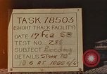 Image of human testing on rocket sleds New Mexico United States USA, 1958, second 54 stock footage video 65675064982