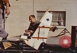 Image of airman tested on rocket sled New Mexico United States USA, 1958, second 22 stock footage video 65675064983