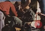 Image of airman tested on rocket sled New Mexico United States USA, 1958, second 30 stock footage video 65675064983