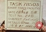 Image of airman tested on rocket sled New Mexico United States USA, 1958, second 35 stock footage video 65675064983